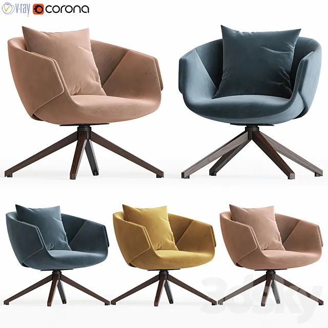 SP01 Anita Armchair 3DModel