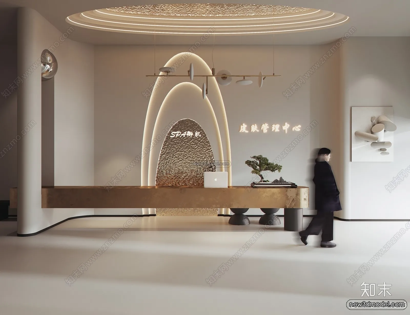 Spa And Massage - 3D Interior Scene - 3D Models - 002