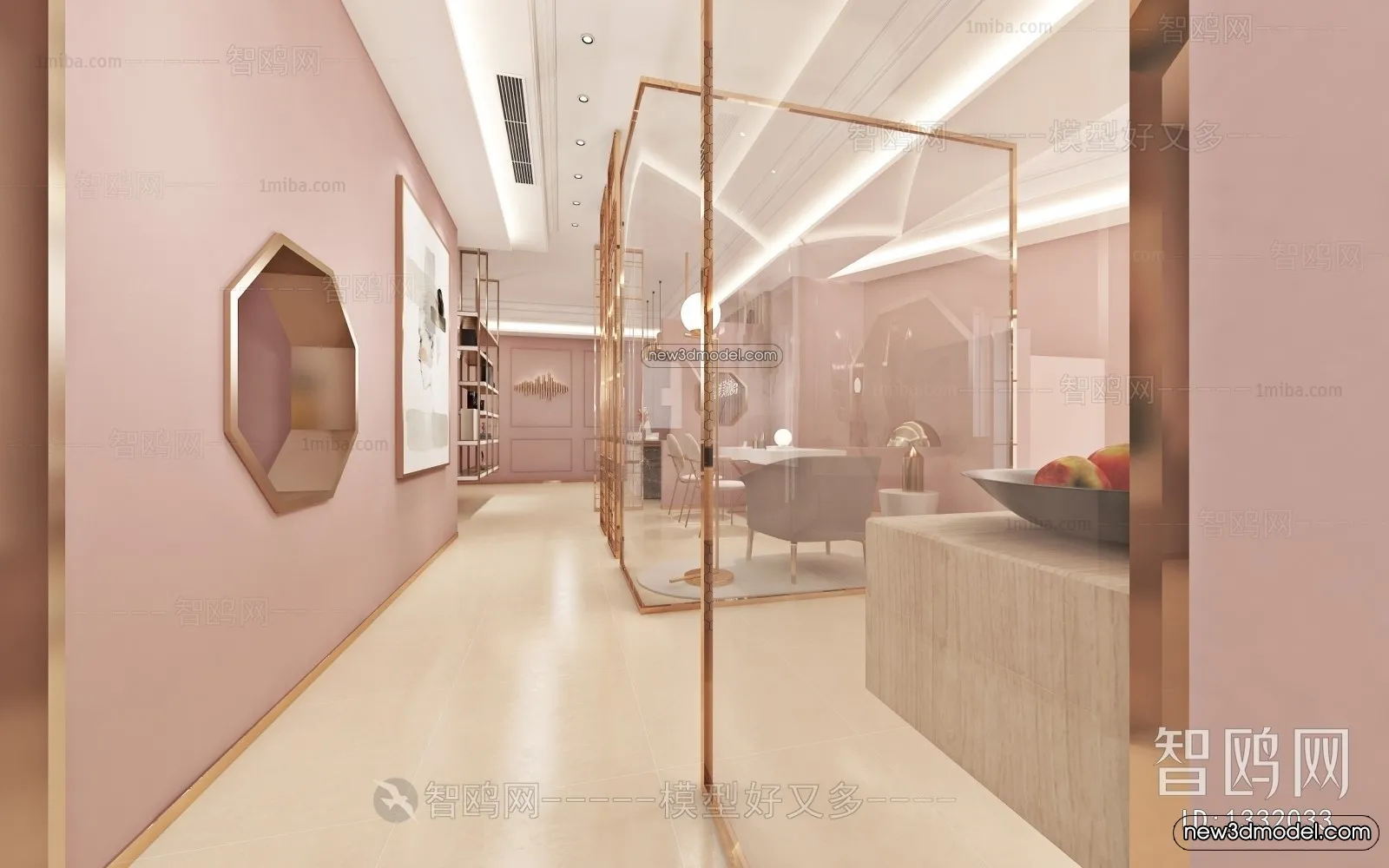 Spa And Massage - 3D Interior Scene - 3D Models - 026