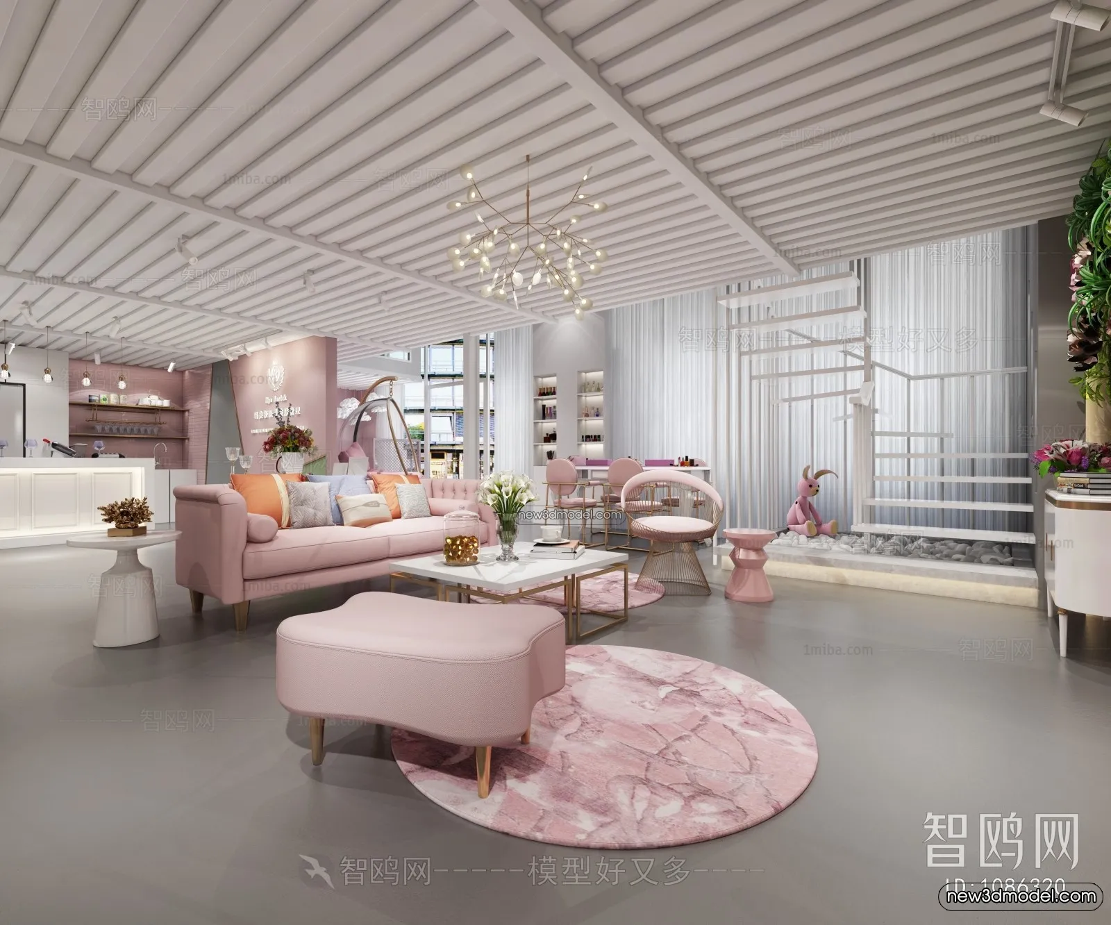 Spa And Massage - 3D Interior Scene - 3D Models - 037