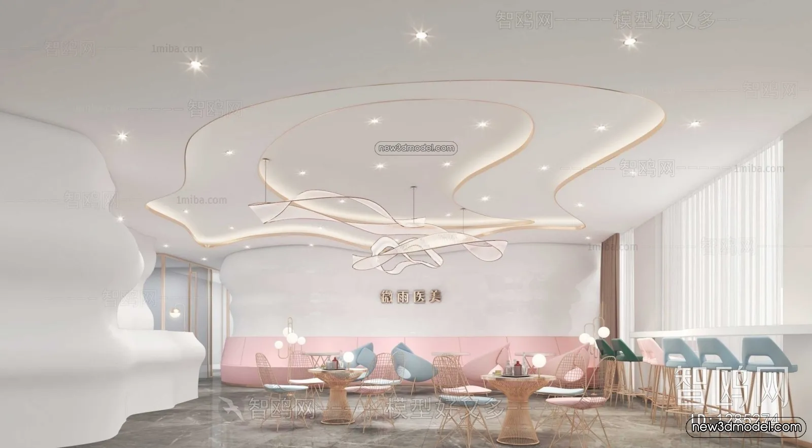 Spa And Massage - 3D Interior Scene - 3D Models - 038