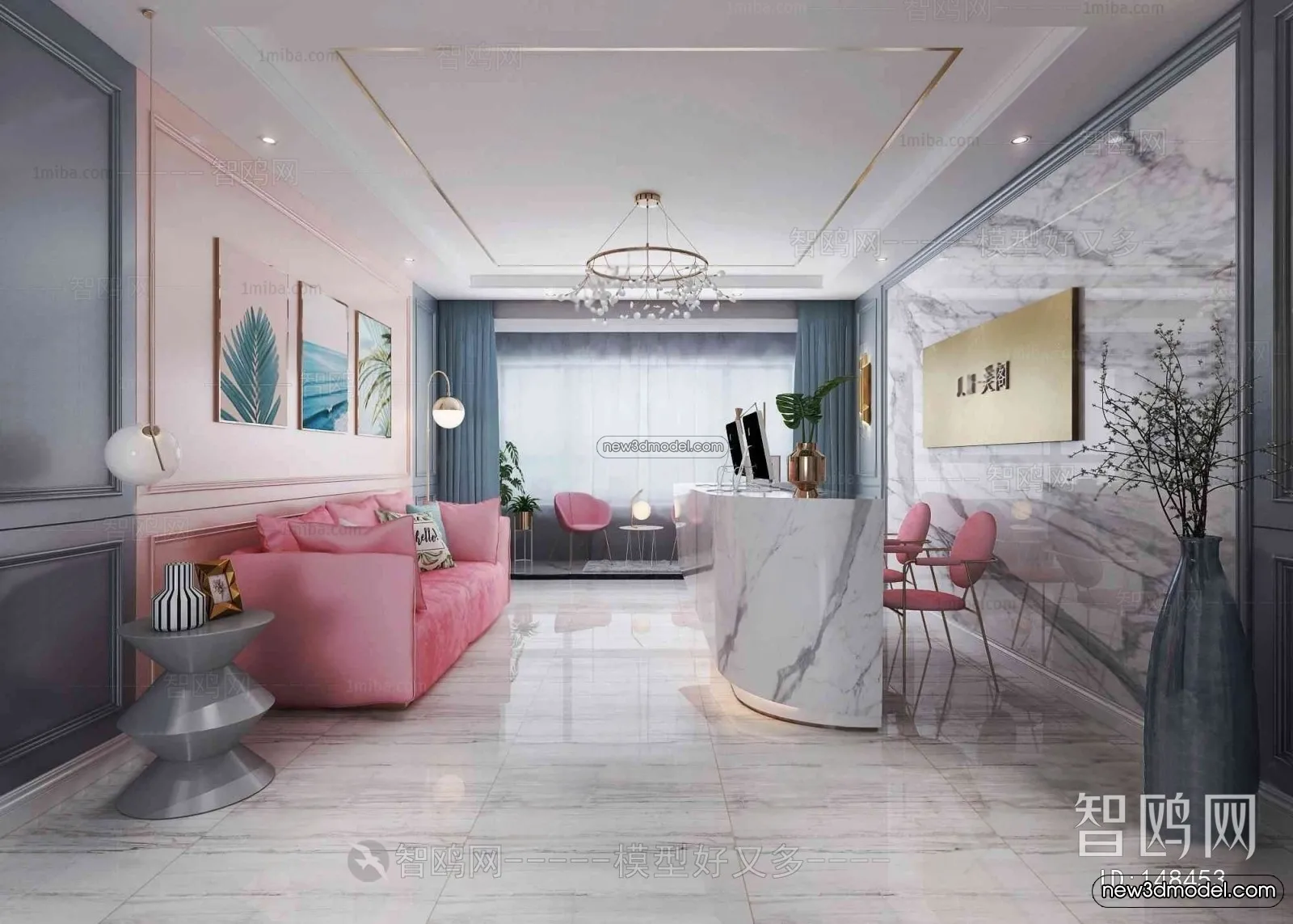 Spa And Massage - 3D Interior Scene - 3D Models - 040