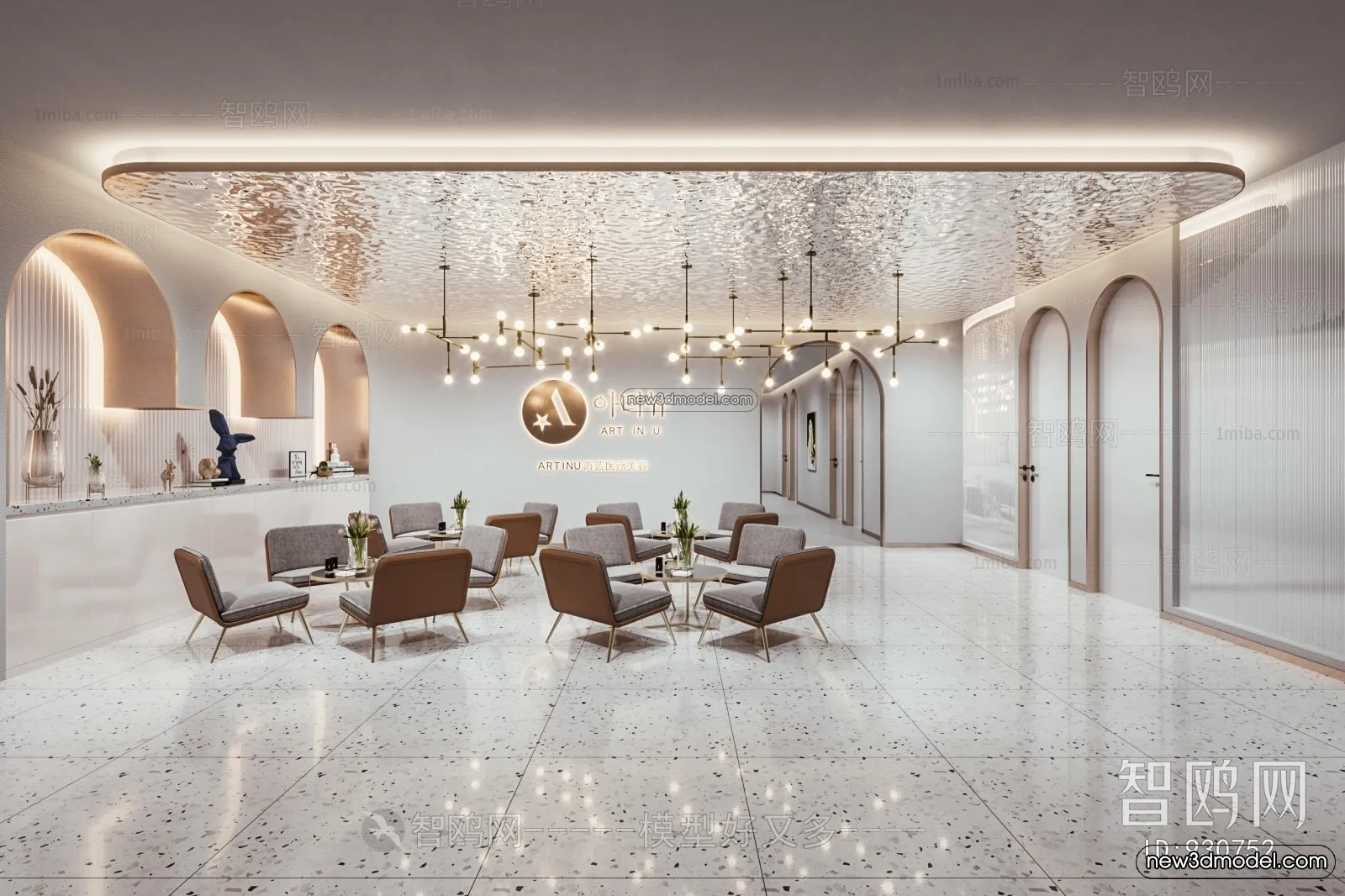 Spa And Massage - 3D Interior Scene - 3D Models - 051