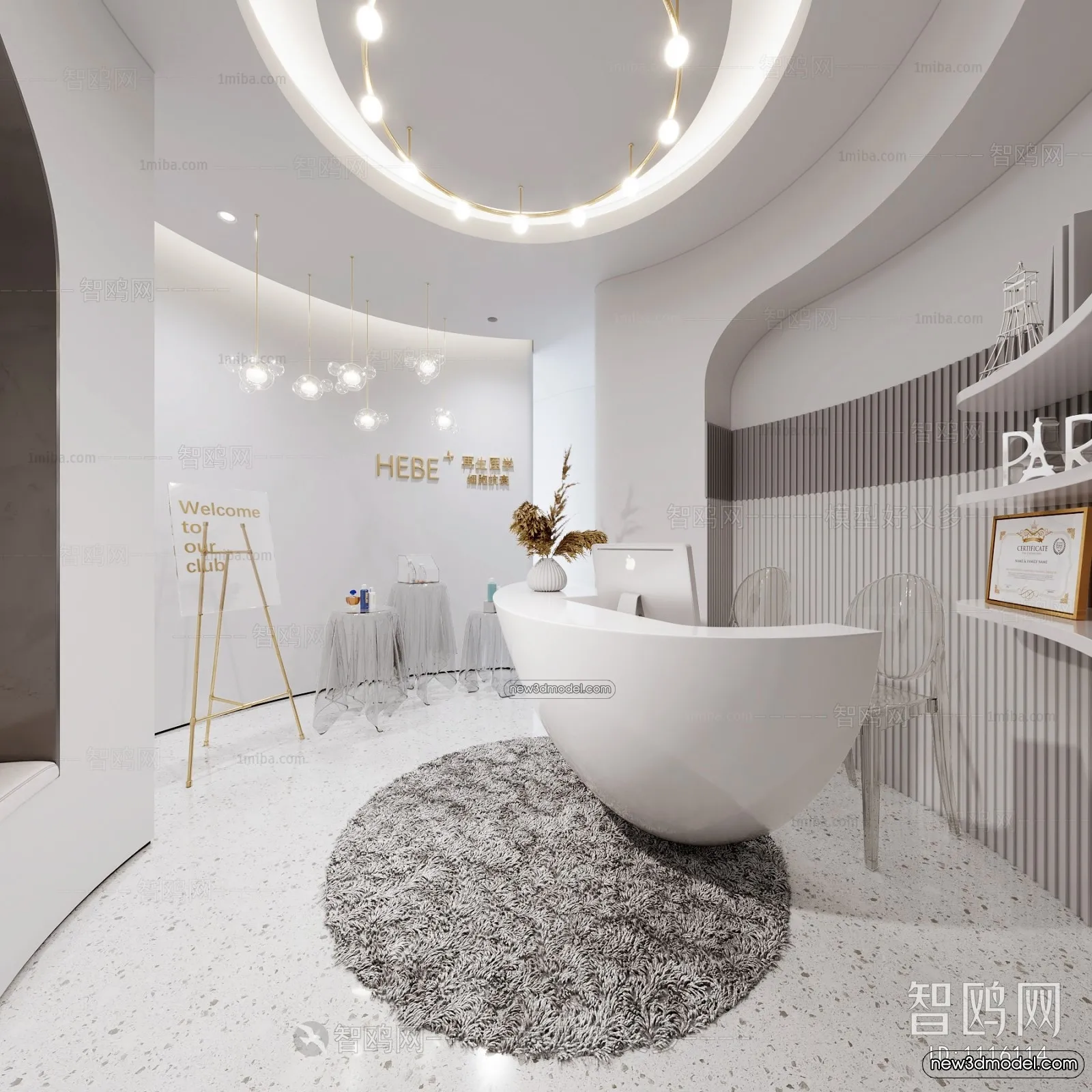 Spa And Massage - 3D Interior Scene - 3D Models - 052