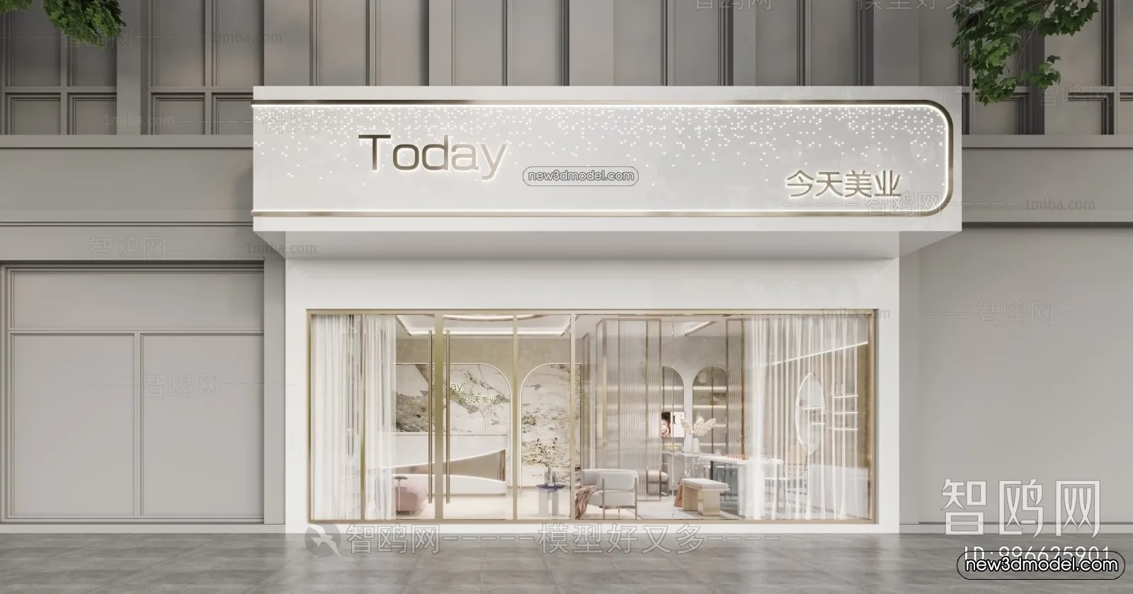 Spa And Massage - 3D Interior Scene - 3D Models - 056