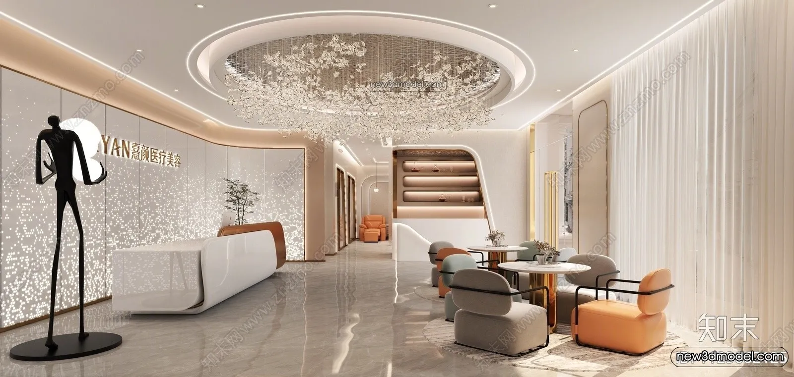 Spa And Massage - 3D Interior Scene - 3D Models - 063