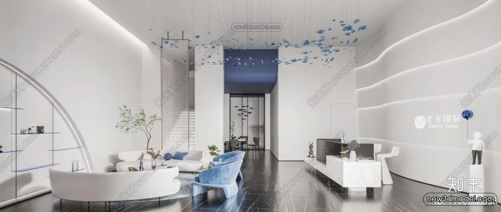 Spa And Massage - 3D Interior Scene - 3D Models - 080