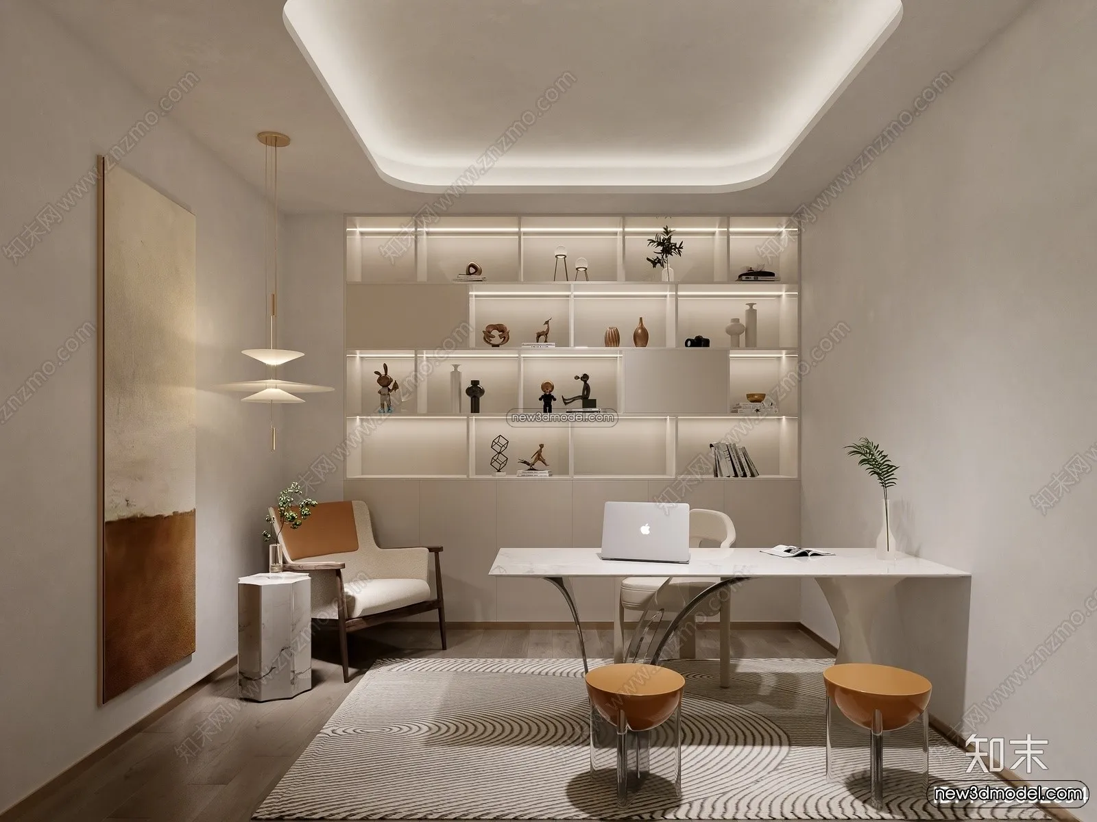 Spa And Massage - 3D Interior Scene - 3D Models - 081