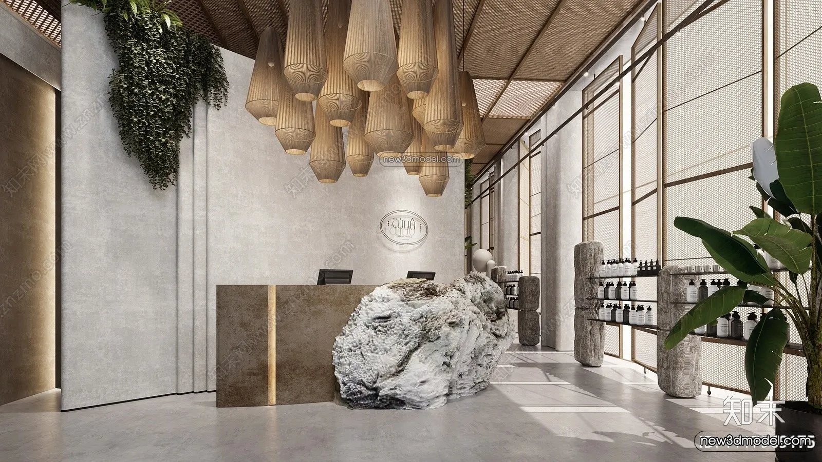 Spa And Massage - 3D Interior Scene - 3D Models - 082