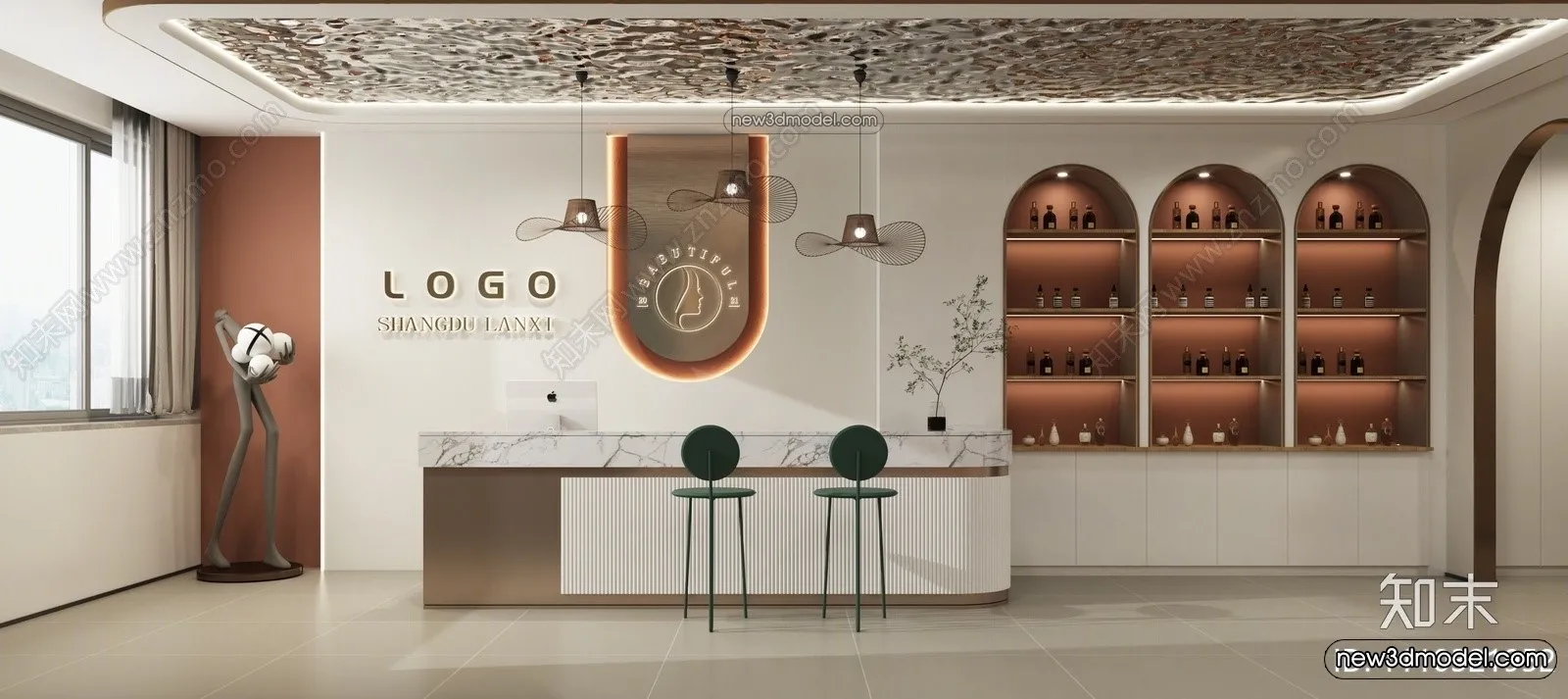 Spa And Massage - 3D Interior Scene - 3D Models - 084