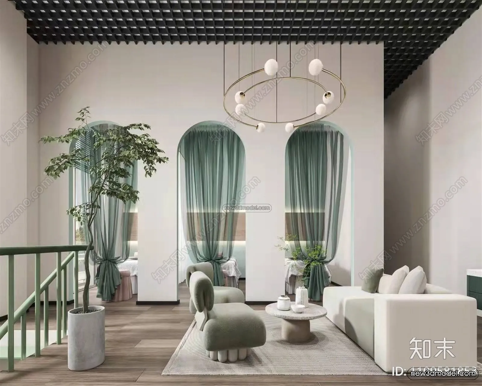 Spa And Massage - 3D Interior Scene - 3D Models - 094