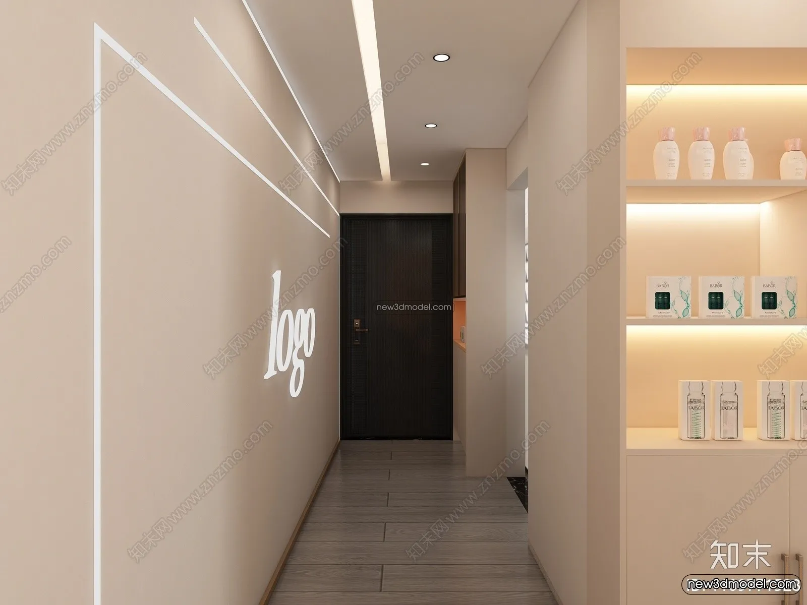 Spa And Massage - 3D Interior Scene - 3D Models - 095