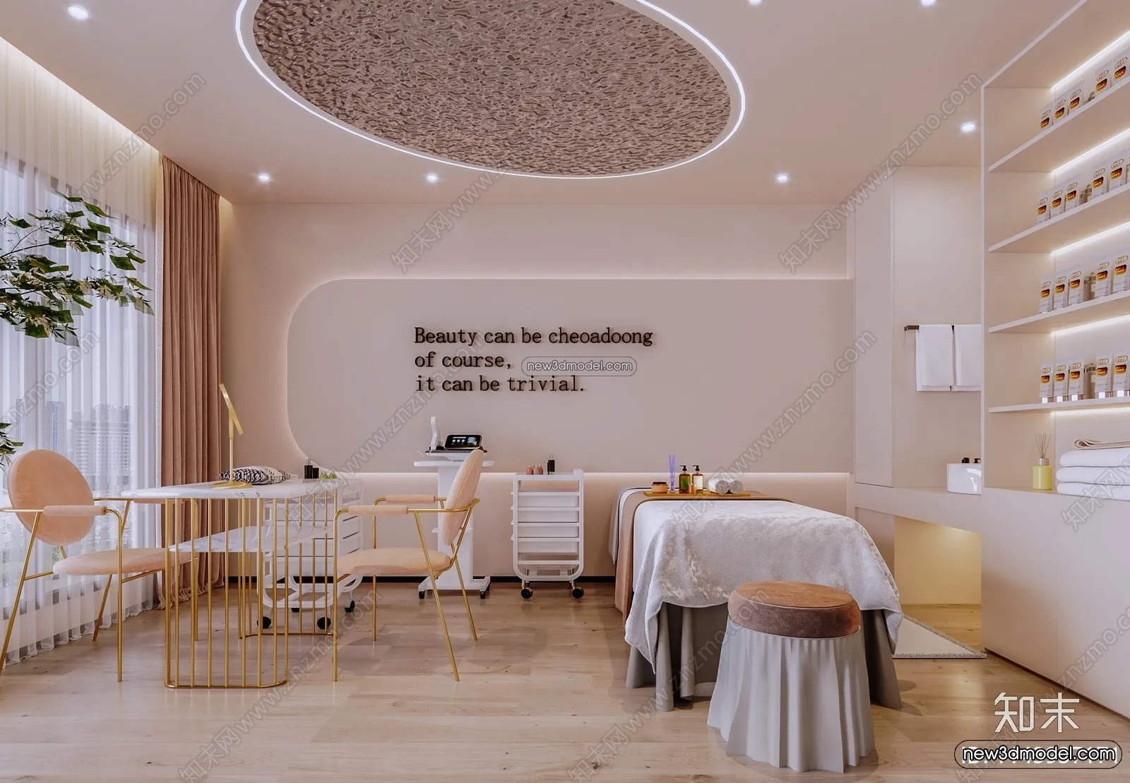 Spa And Massage - 3D Interior Scene - 3D Models - 103