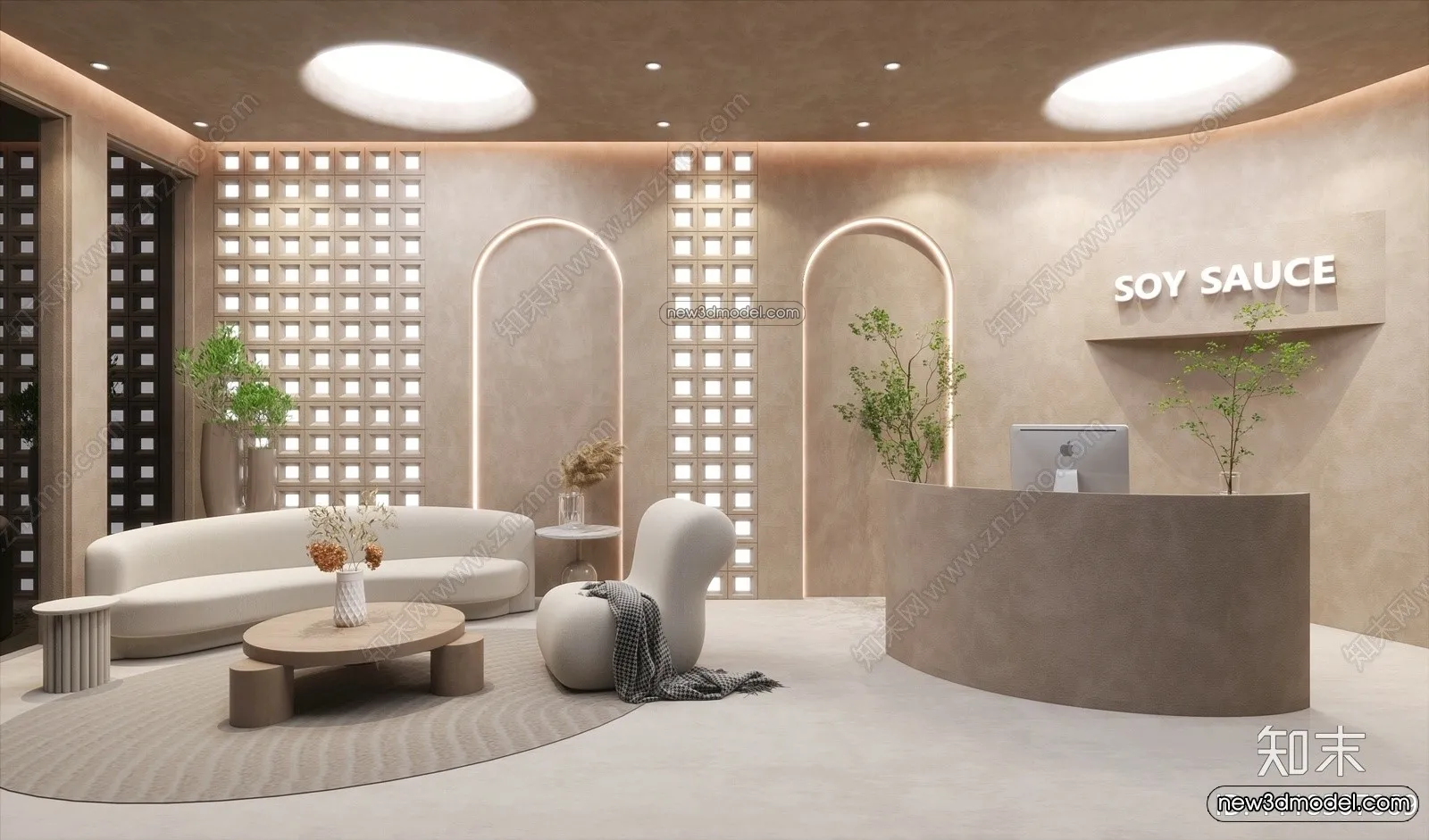 Spa And Massage - 3D Interior Scene - 3D Models - 115