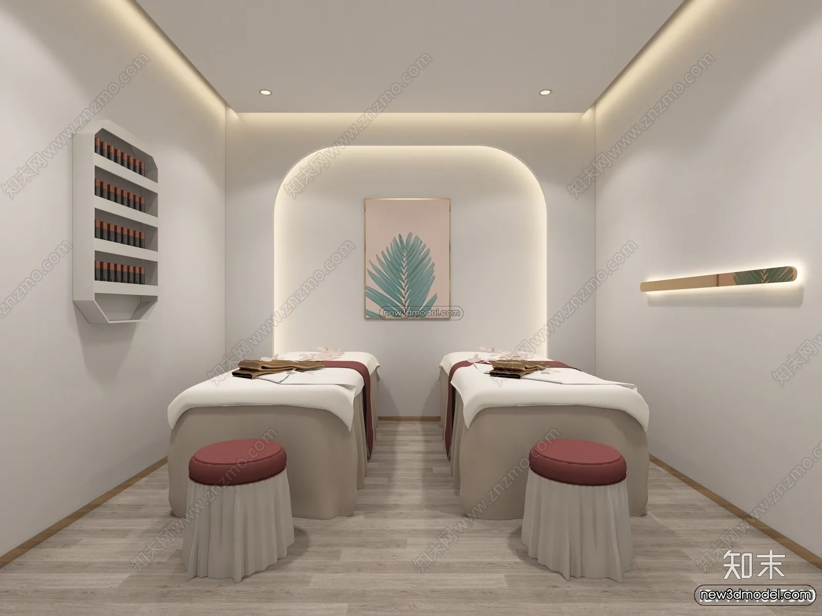 Spa And Massage - 3D Interior Scene - 3D Models - 116