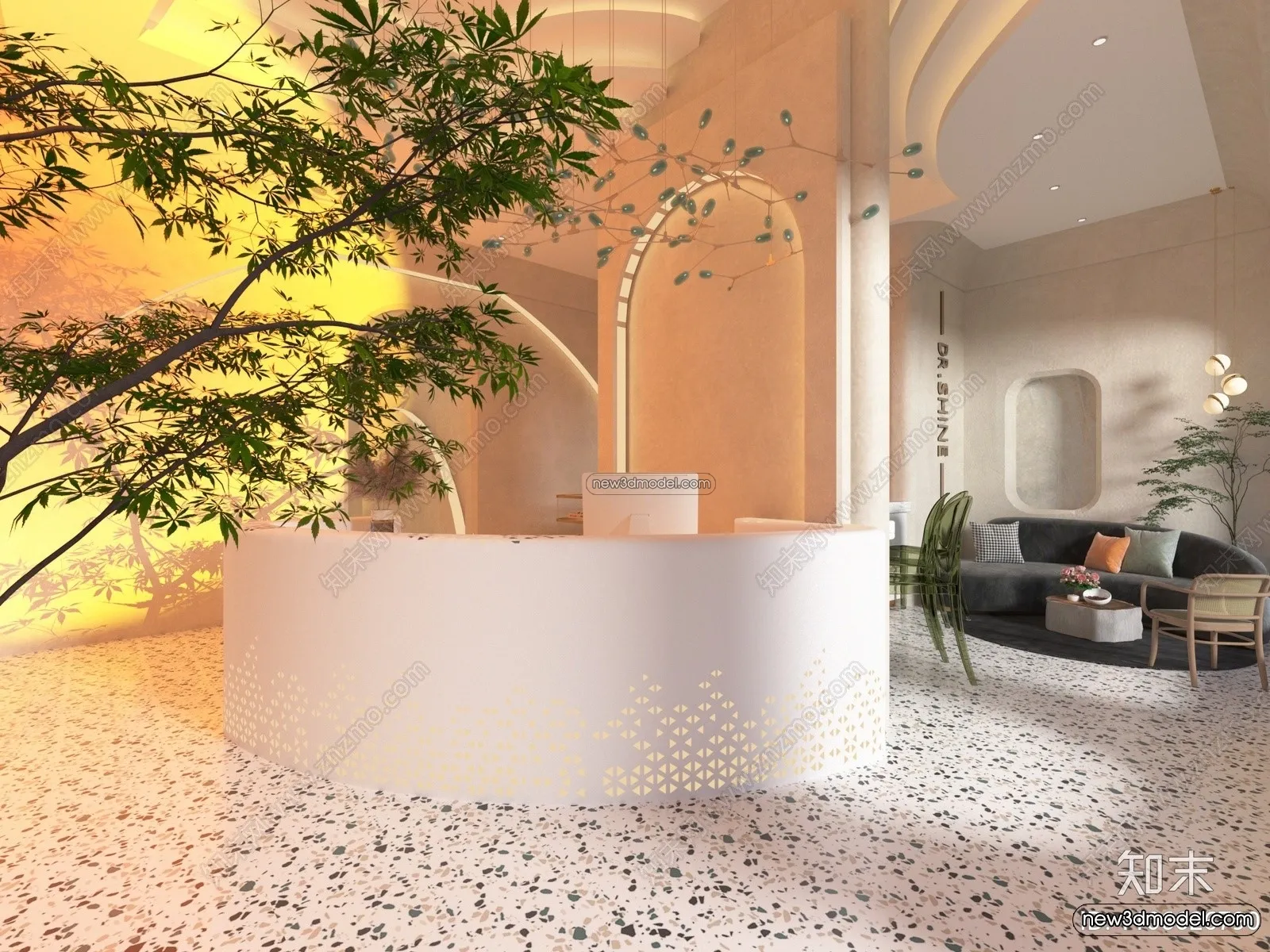 Spa And Massage - 3D Interior Scene - 3D Models - 120