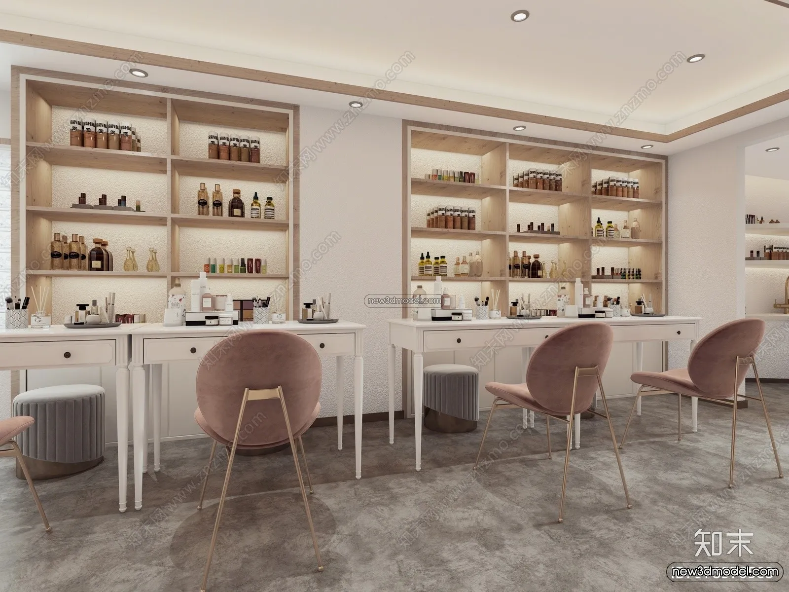 Spa And Massage - 3D Interior Scene - 3D Models - 123