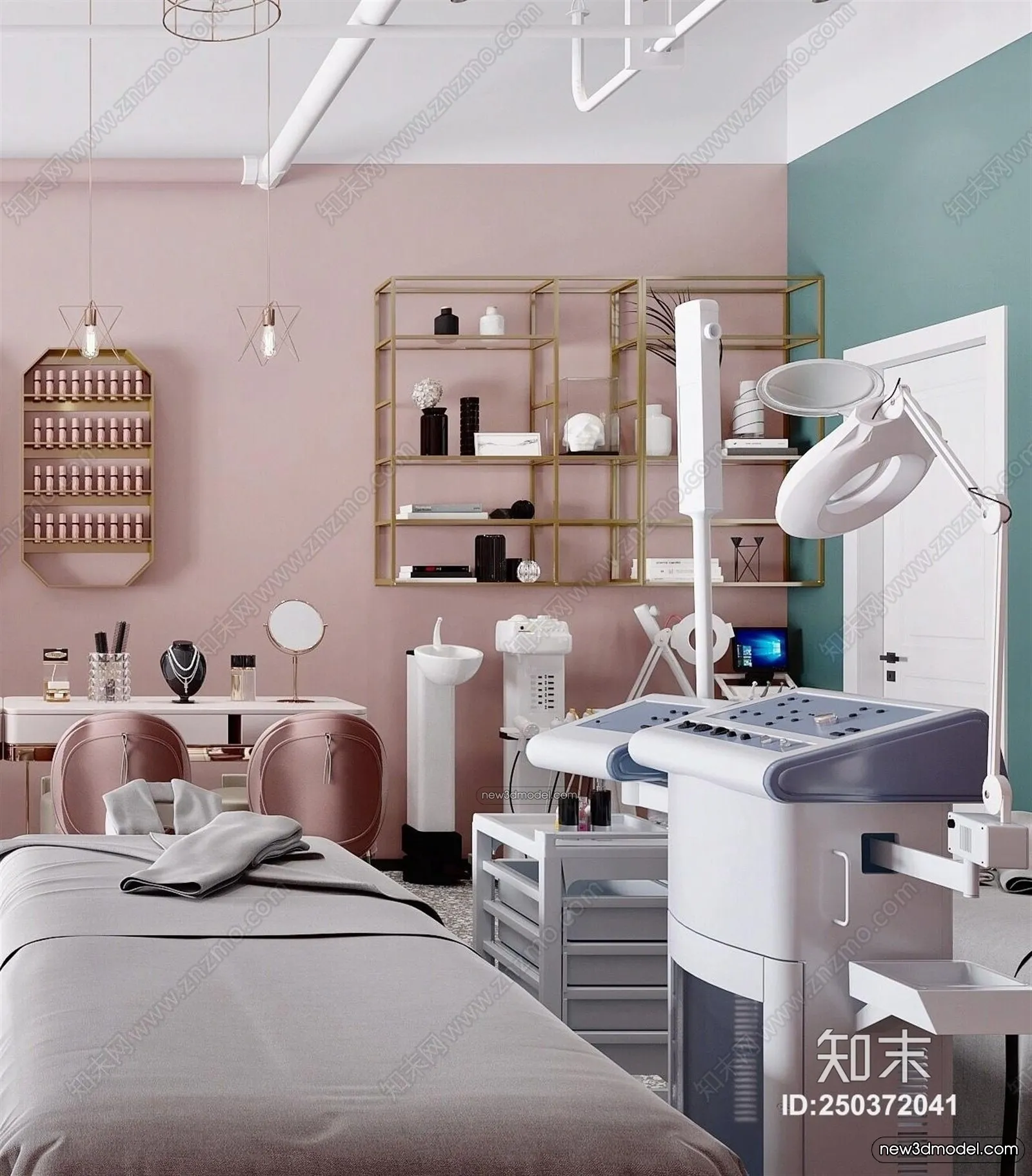 Spa And Massage - 3D Interior Scene - 3D Models - 127