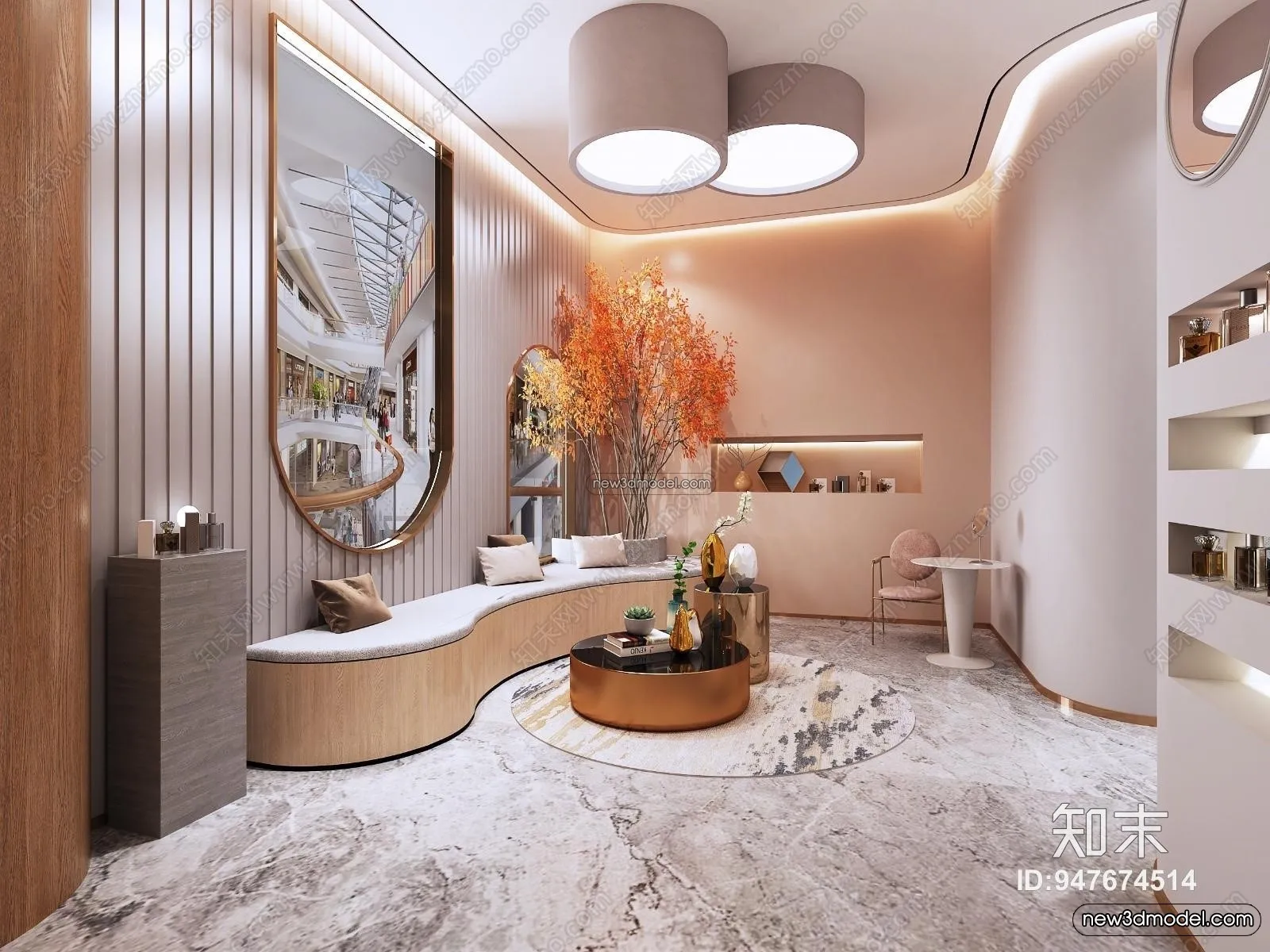 Spa And Massage - 3D Interior Scene - 3D Models - 130