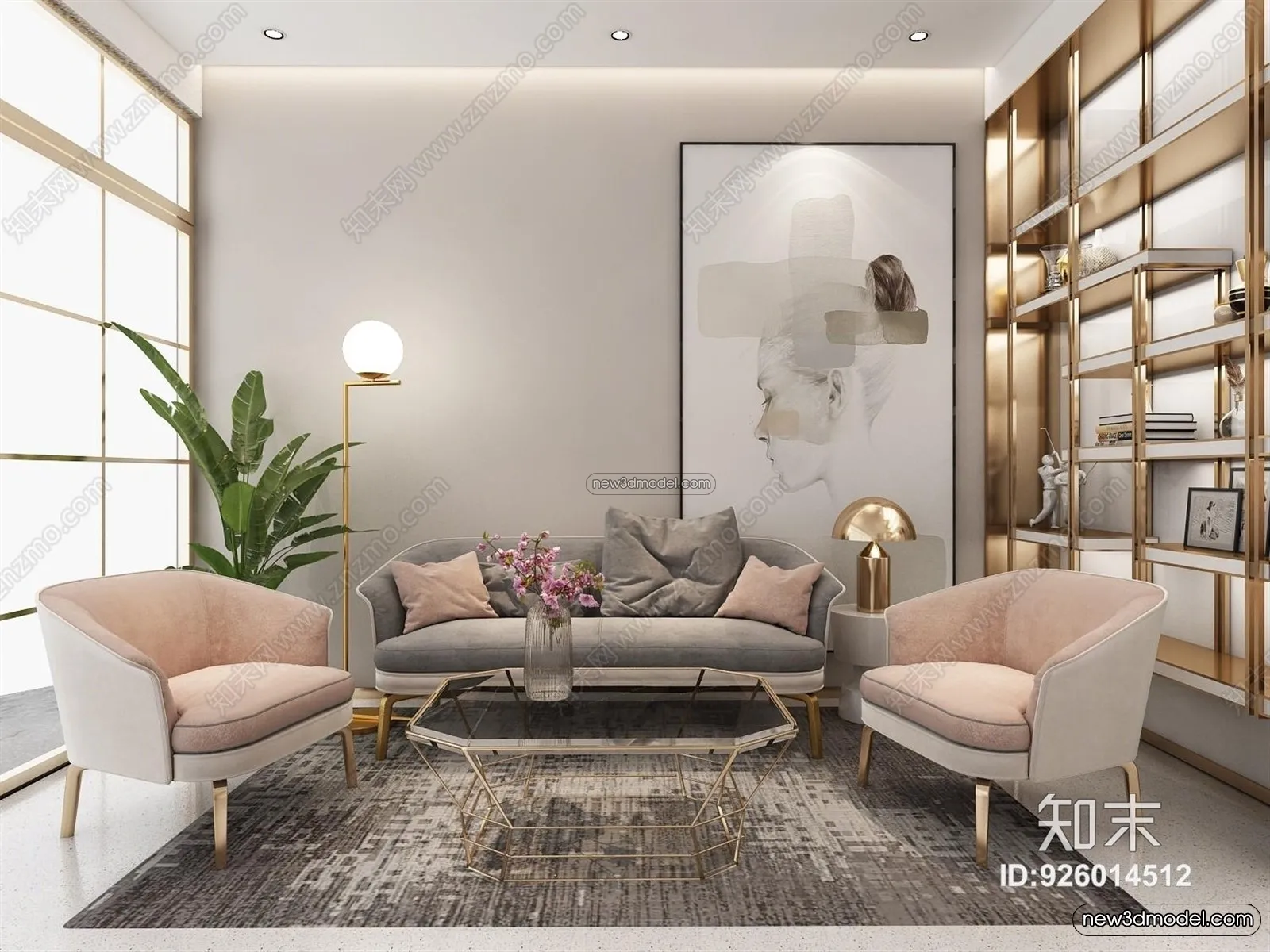 Spa And Massage - 3D Interior Scene - 3D Models - 132