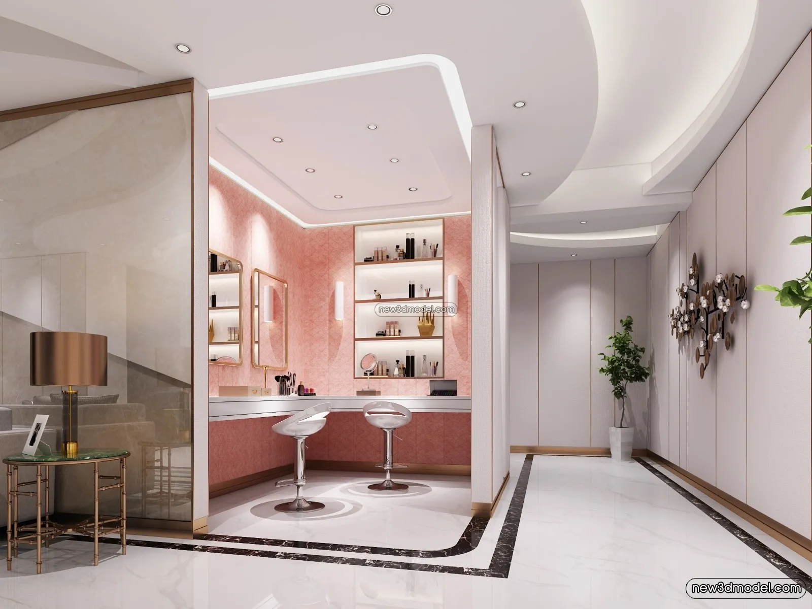 Spa And Massage - 3D Interior Scene - 3D Models - 138