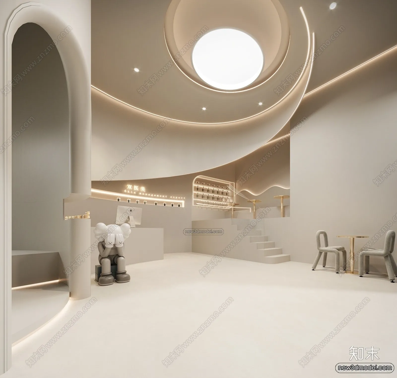 Spa And Massage - 3D Interior Scene - 3D Models - 144