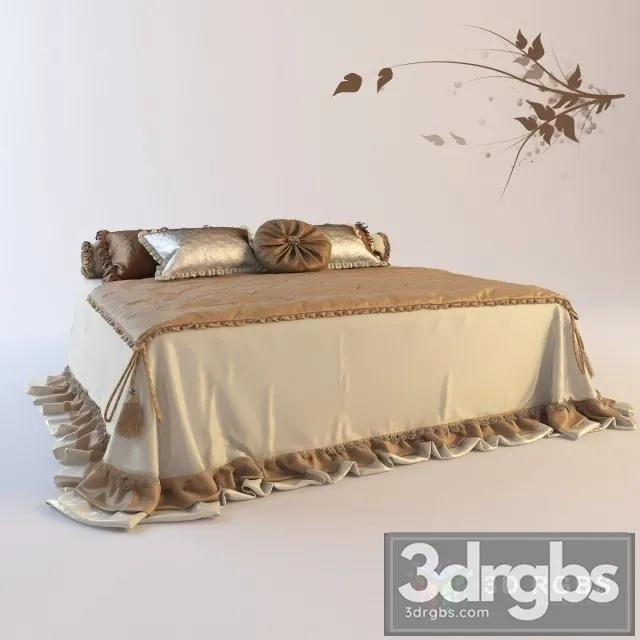 Spa Bed 02 3D Model Free