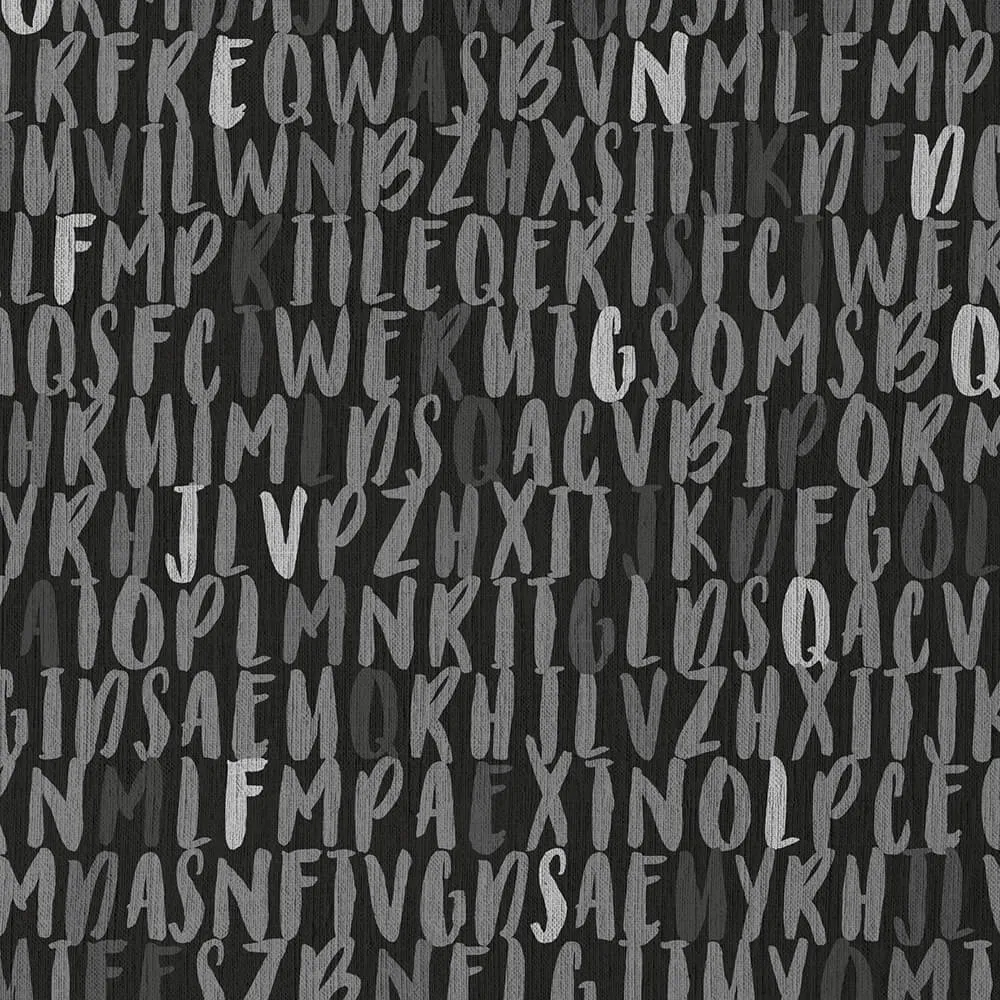 Spaghetti Wall  - Wallpaper Alphabet WPN 117 3D Model