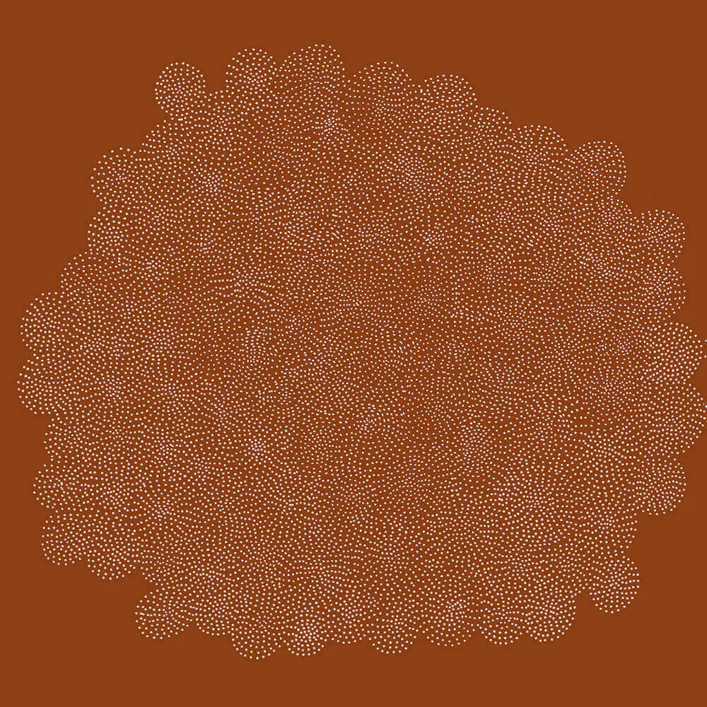 Spaghetti Wall  - Wallpaper Australian Dots WPN 104 3D Model