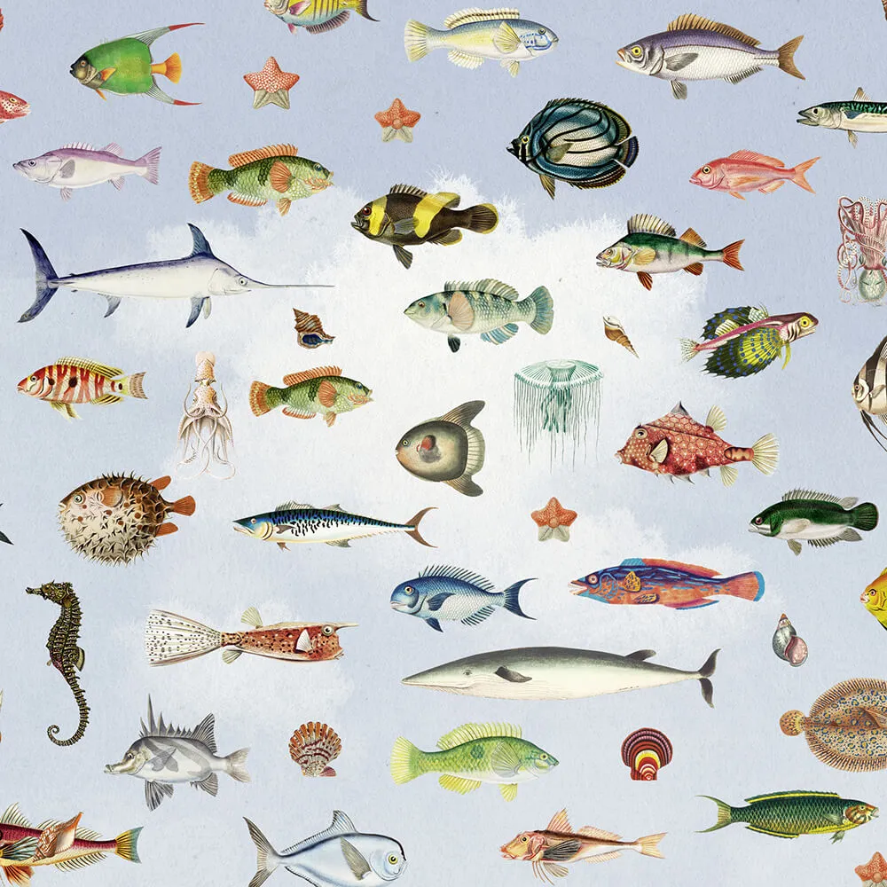 Spaghetti Wall  - Wallpaper Under the sea WPN 111 3D Model