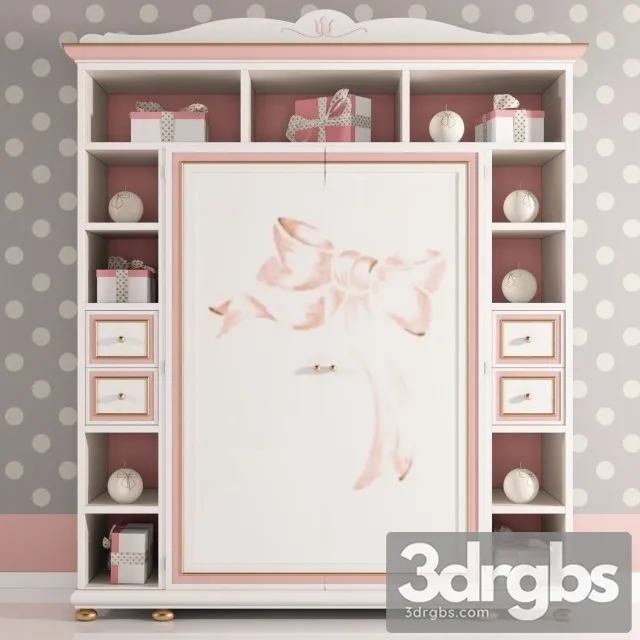 Spals Wardrobe Child 3D Model Free