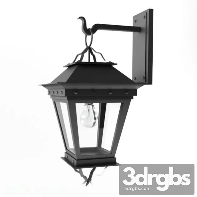 Spanish Exterior Sconce 3D Model Free