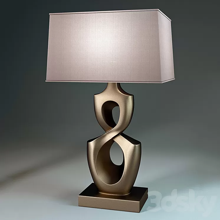 Spanish table lamp from Faro 3D Model