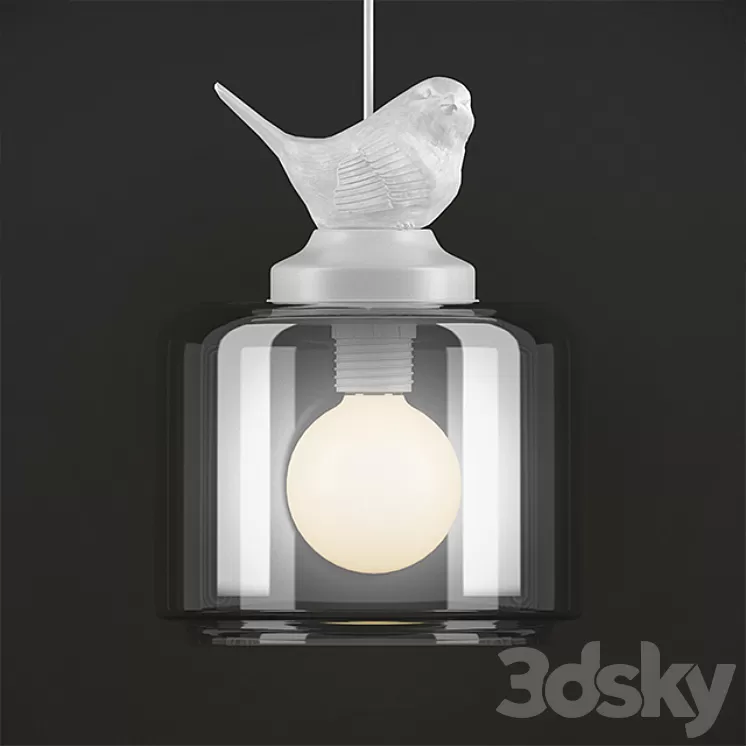 Sparrow Pendant Lamp 3D Model