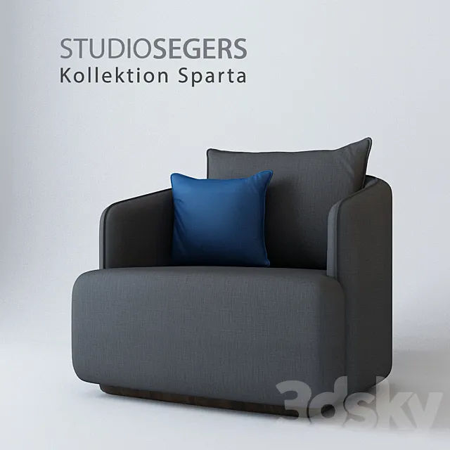 Sparta chair 3D Model