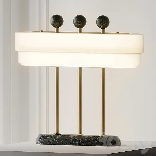 Spate Table Lamp by Bert Frank 3DModel