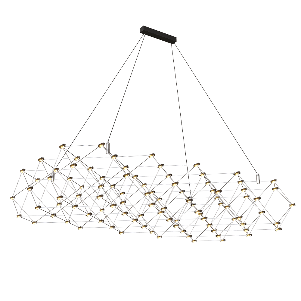 SPATIAL - Chandelier Geometry 3D Model