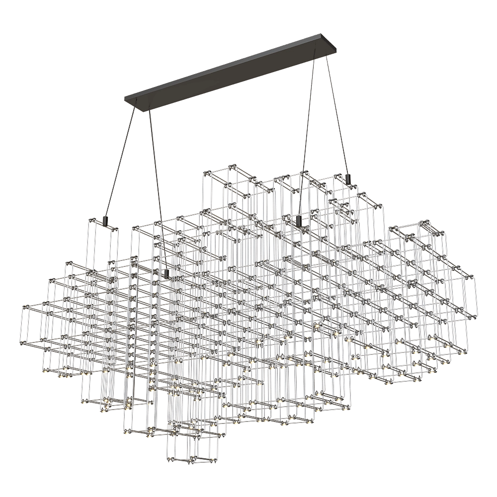 SPATIAL - Chandelier Merger 3D Model