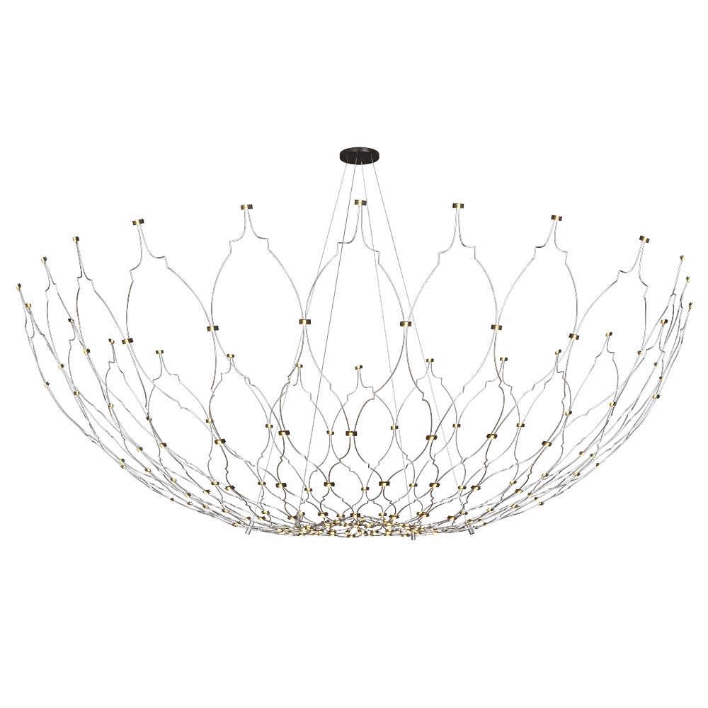SPATIAL - Chandelier Orient 3D Model