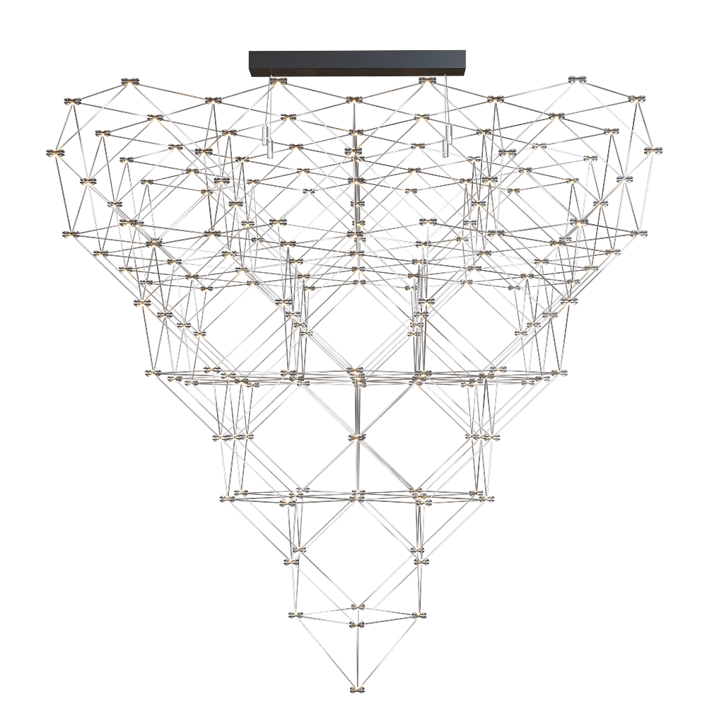 SPATIAL - Chandelier Pyramid 3D Model