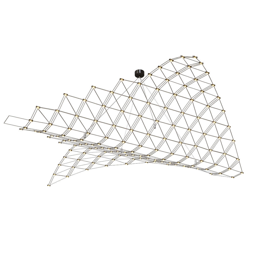 SPATIAL - Chandelier Spacegull 3D Model