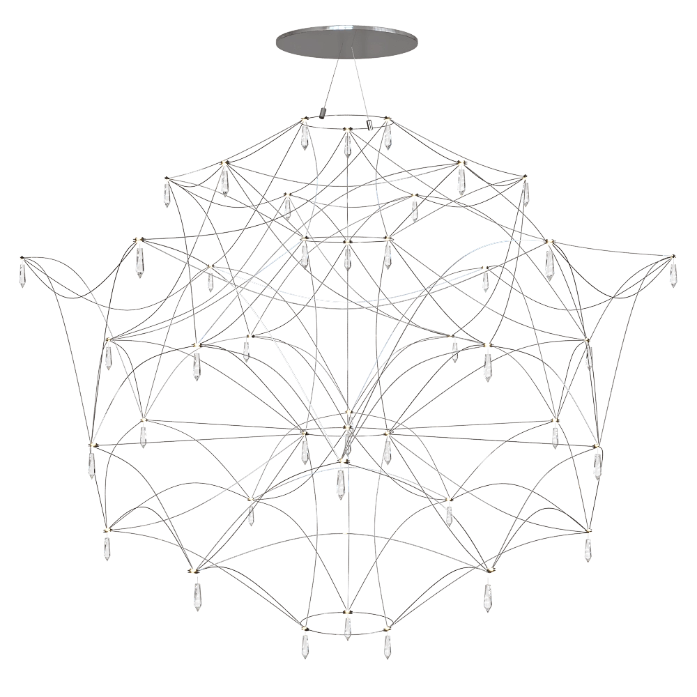 SPATIAL - Chandelier WISTERIA 3D Model