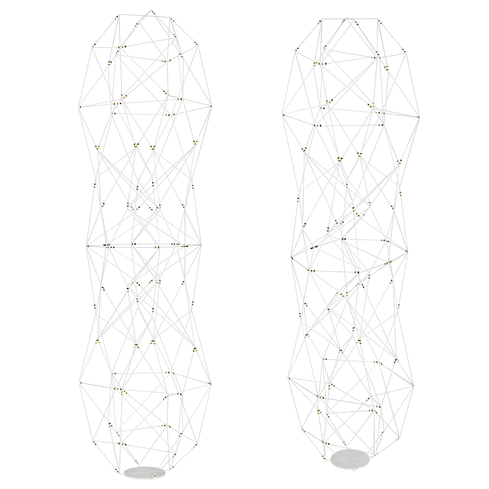 SPATIAL - Floor lamp Shine 3D Model