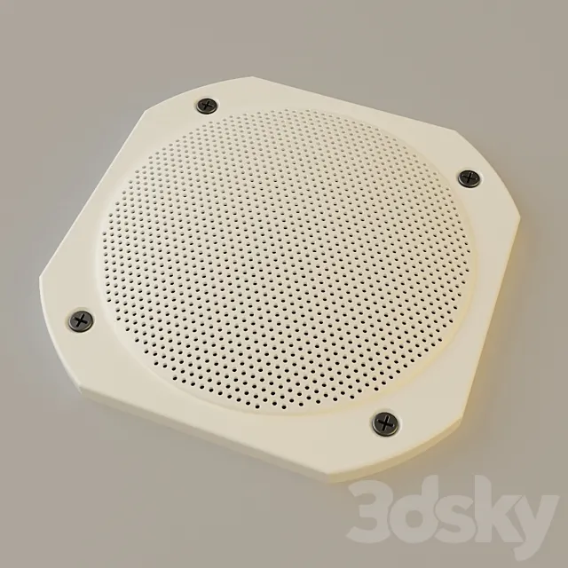 Speaker for a sauna. 3D Model
