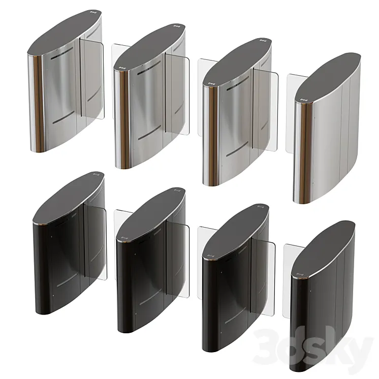 speed gate 3D Model Free Download