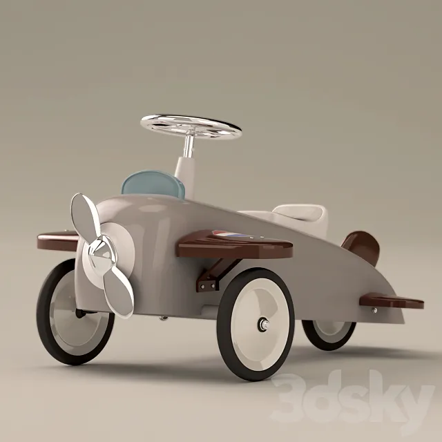 Speedster Plane by Baghera 3D Model