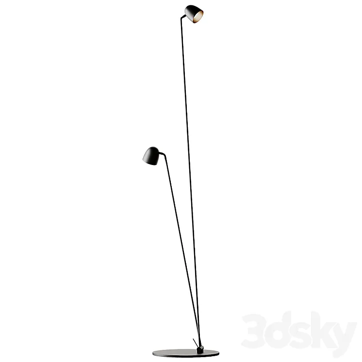 SPEERS F Floor lamp from B.lux Tyson Lighting 3D Model Free