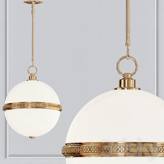 Sphere Light Fixture Ecua Sphere 3DModel