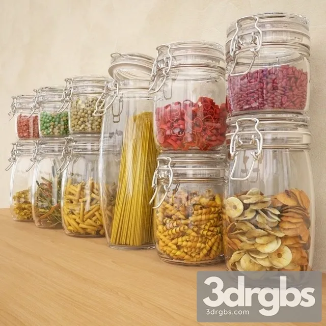 Spice Jar 3D Model Free