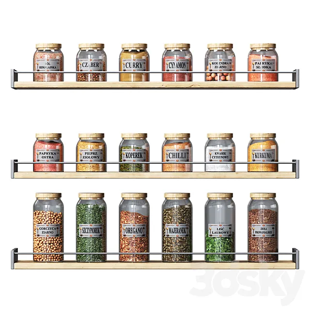 Spices set Free Download